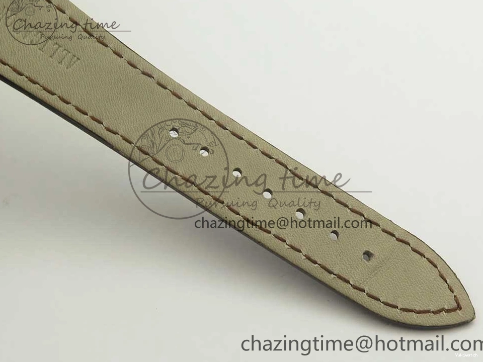 Best Leather Markers Edition Real A3165 Strap Date Brown RG Black Sticks 50519 on Dial Cellini MK 0408